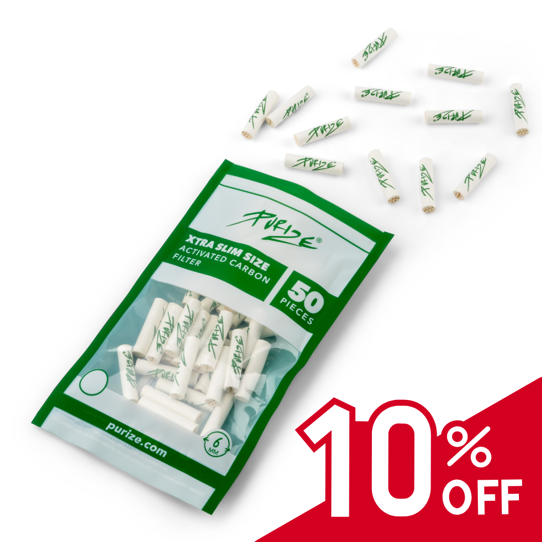 Xtra Slim Size Filters  50 UDS | Blanco