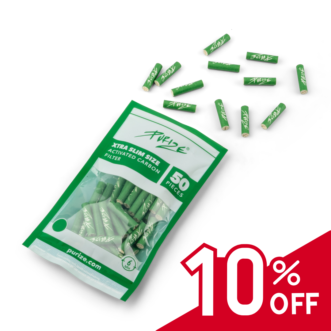 Xtra Slim Size Filters  50 UDS | Verde